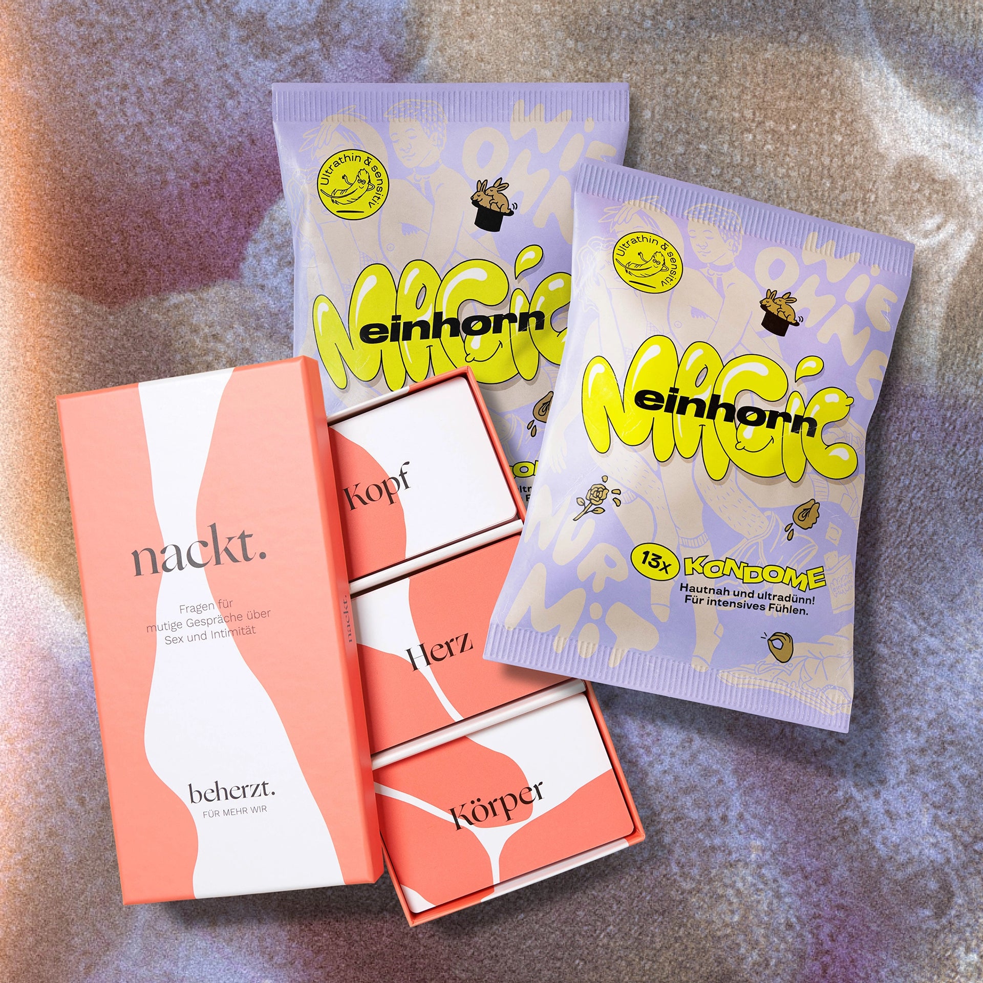 beherzt. nackt. x Magic  einhorn products gmbh