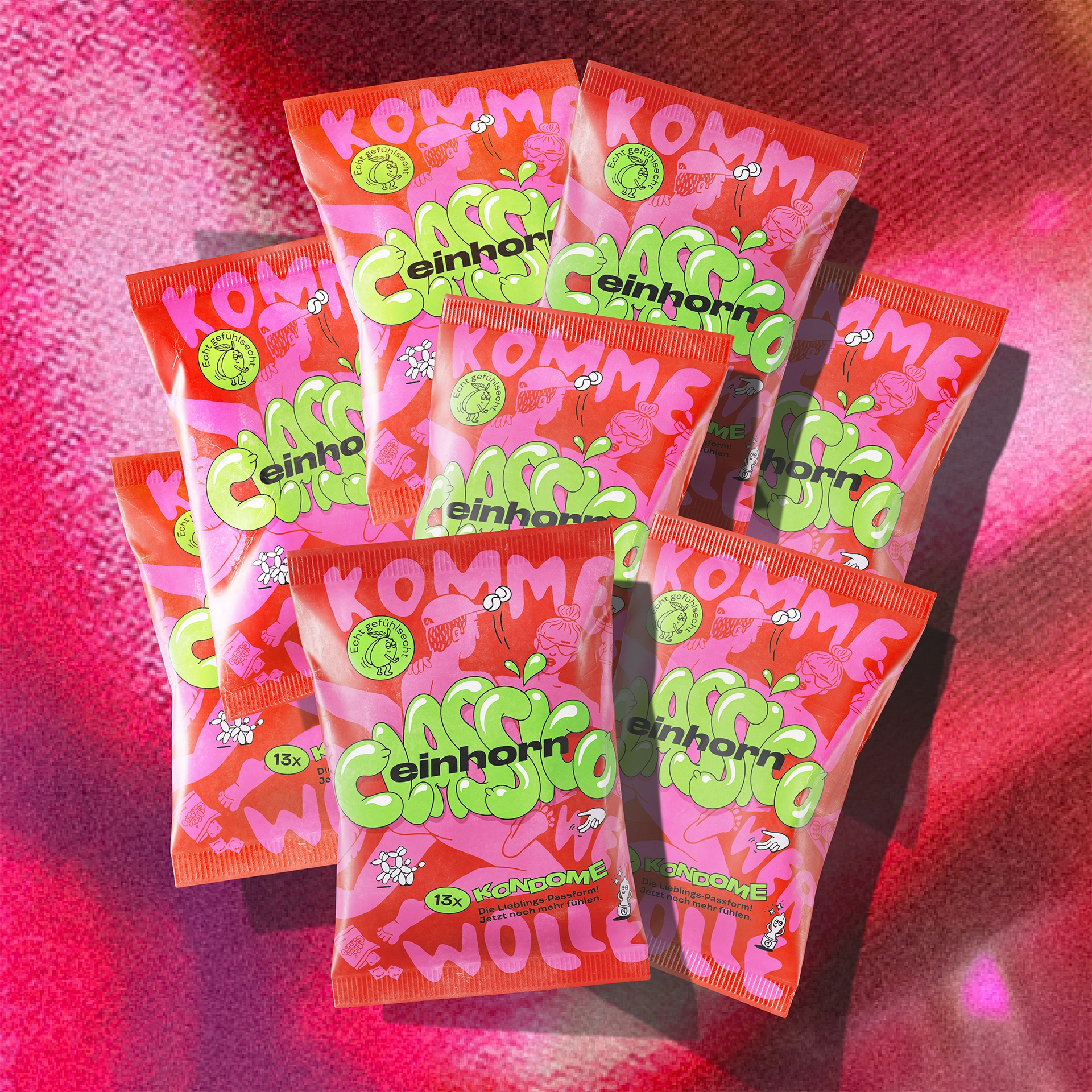 Komme wer wolle | Testpackung einhorn Kondome einhorn products gmbh Komme wer wolle | Testpackung einhorn Kondome einhorn products gmbh