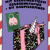 Brüste Postkarte, Einhorn Geschenkpapier