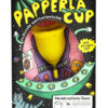 Einhorn Menstruationstasse Papperlacup Größe M in Verpackung