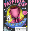Einhorn Menstruationscup Papperlacup in Verpackung