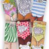 6 SlipFlip Slipeinlagen Verpackungen mit Unterkörpern von Menstruierenden